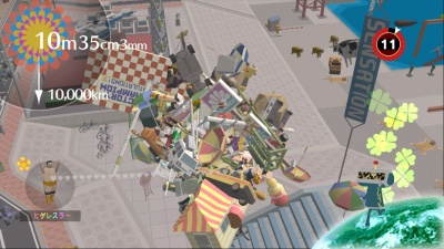 That giant mess is exactly that. Half the town is squashed into that ball there.