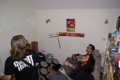 Pogo in mid-drumroll injects some style